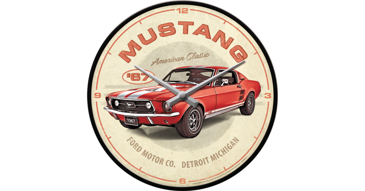 Horloge Ford Mustang - Déco murale/Horloges - decovintage